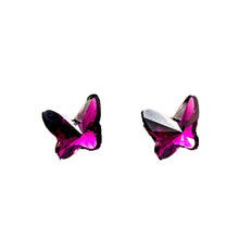 Cercei Butterfly, Amethyst, Argint 925, 8mm