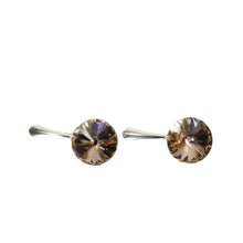 Cercei Leverback Rivoli, Silk, Argint 925, 12mm