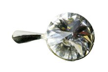 Pandantiv Rivoli, Alb/Cristal, Argint 925, 12mm