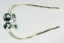 Cercei Xirius X1 cu Lantisor, Aquamarine, Argint 925, 7mm