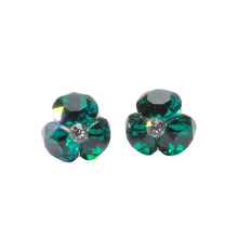 Cercei Xirius X3, Emerald, Argint 925, 13mm
