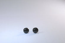 Cercei Pearl, Jet, Argint 925, 7mm