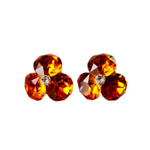 Cercei Xirius X3, Tangerine, Argint 925, 13mm