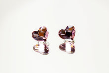 Cercei Heart, Rosaline, Argint 925, 10mm