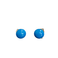 Cercei Pearl Albastre, Lapis, Argint 925, 7mm