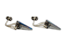 Cercei Spike, Black Diamond, Argint 925, 18mm