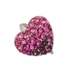 Pandantiv Heart Ceralun, Mov, Argint 925, 14mm